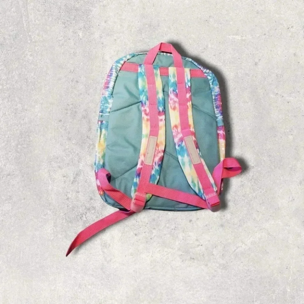 NWT Wonder Nation Girl Tie Dye Sequin Backpack